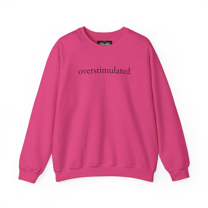 Overstimulated Sweatshirt Overstimulated Shirt Tshirt Overstimulated Mom Overstimulated T Shirt Overstimulated Tee Funny Weirdcore Clothing Gen Z