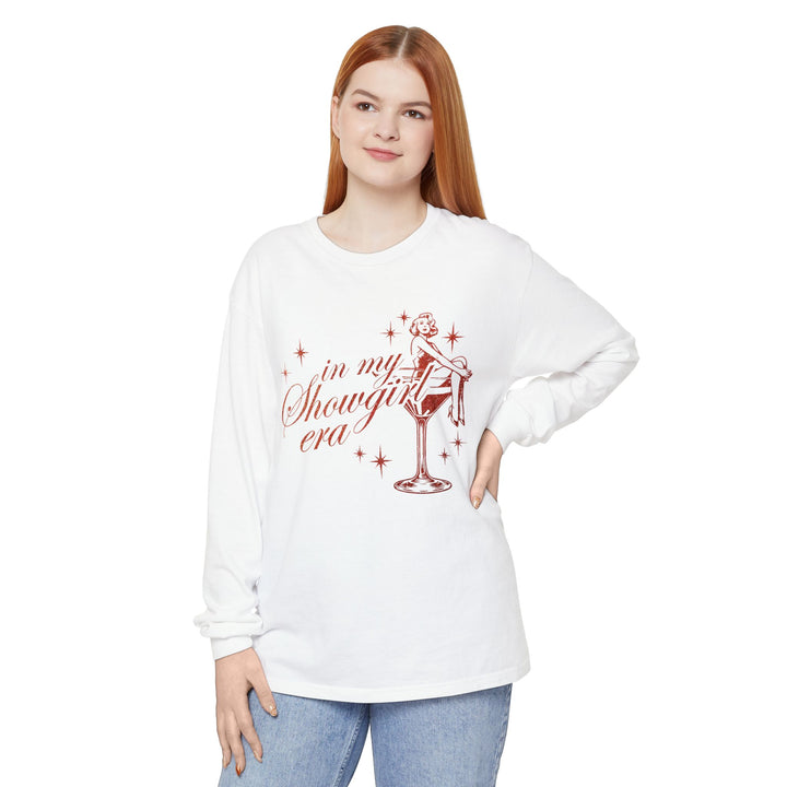 Showgirl Era Long Sleeve Tee - Vintage Style Shirt, Gift for Her, Retro Aesthetic