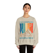 The Mountains Are Calling Unisex Crewneck Sweatshirt