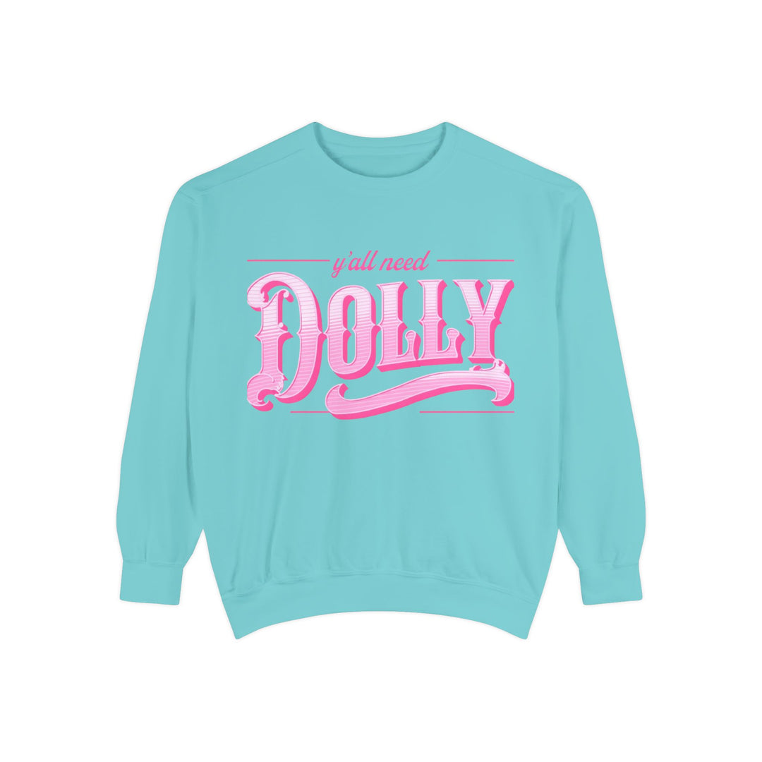 Dolly Unisex Sweatshirt, Cozy Gift for Music Lovers, Perfect for Concerts