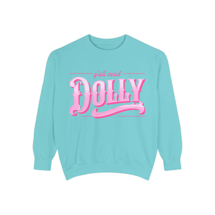 Dolly Unisex Sweatshirt, Cozy Gift for Music Lovers, Perfect for Concerts