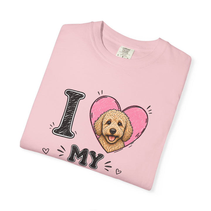 I Heart My Doodle T-Shirt Cute Doodle Dog Lover Tee