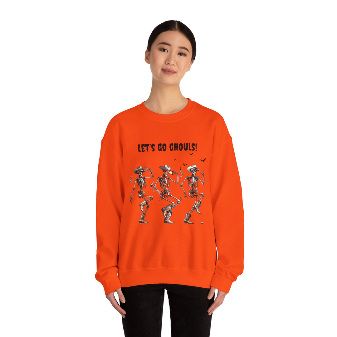 Funny Halloween Dancing Skeletons Sweatshirt