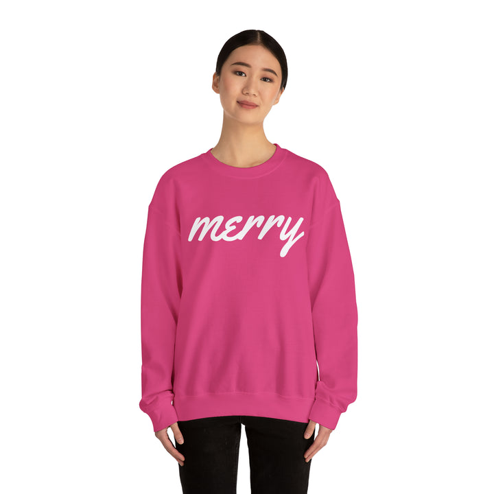 Merry Oversized Crewneck Sweatshirt