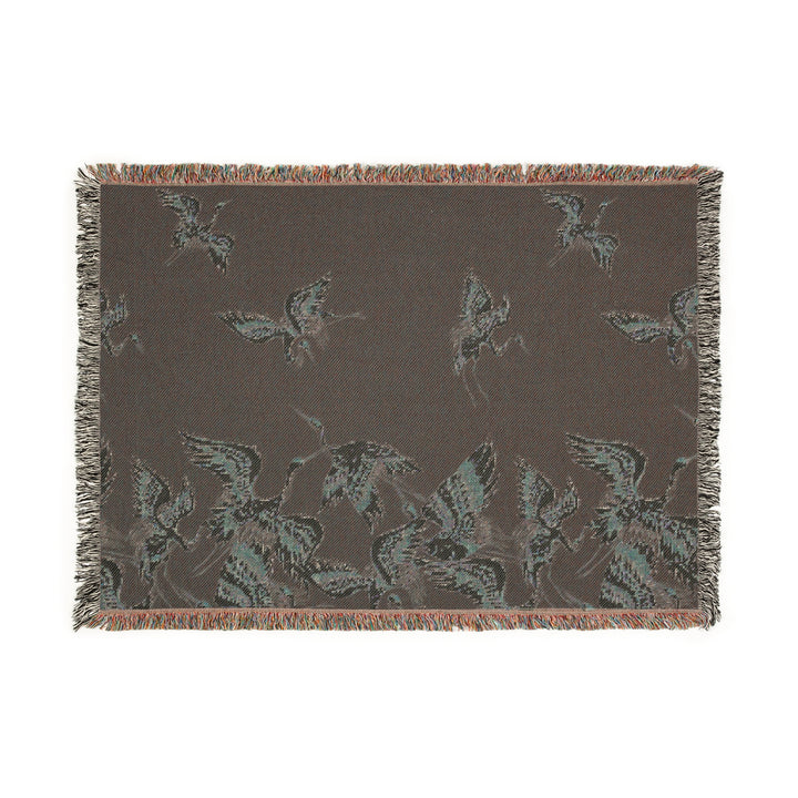 Crane Woven Blanket