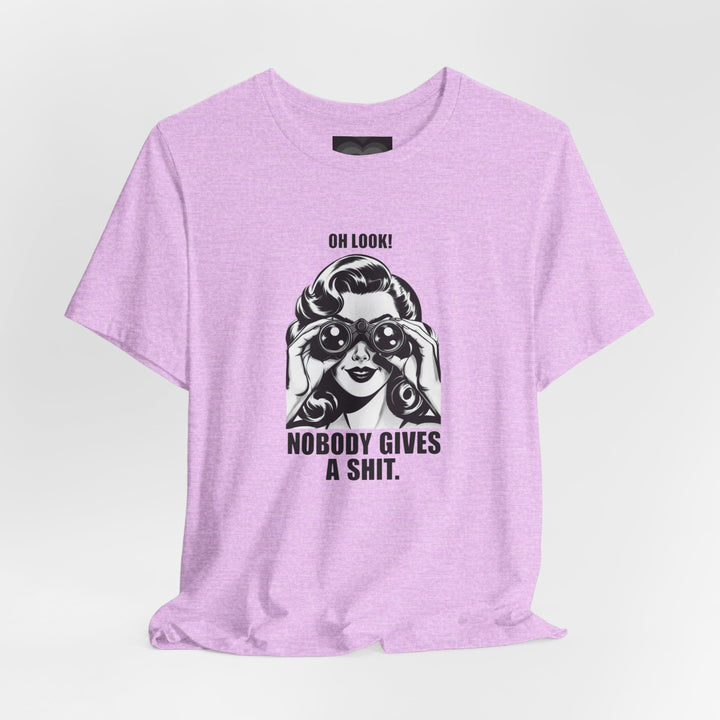 Sarcastic Retro Funny Graphic Tee — Retro Humor Short Sleeve Shirt