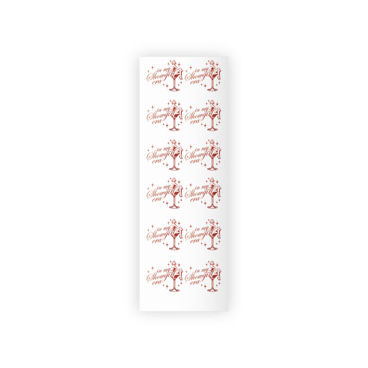 Retro Showgirl Era Gift Wrapping Paper, Stylish Gift Wrap for All Occasions, Holiday Wrapping
