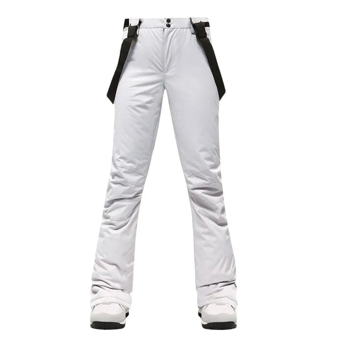 Nine Colors Ski Pants Women Thicken Windproof Waterproof Winter Snow Pants Outdoor Sports Snowboarding Warm Breathable Overalls