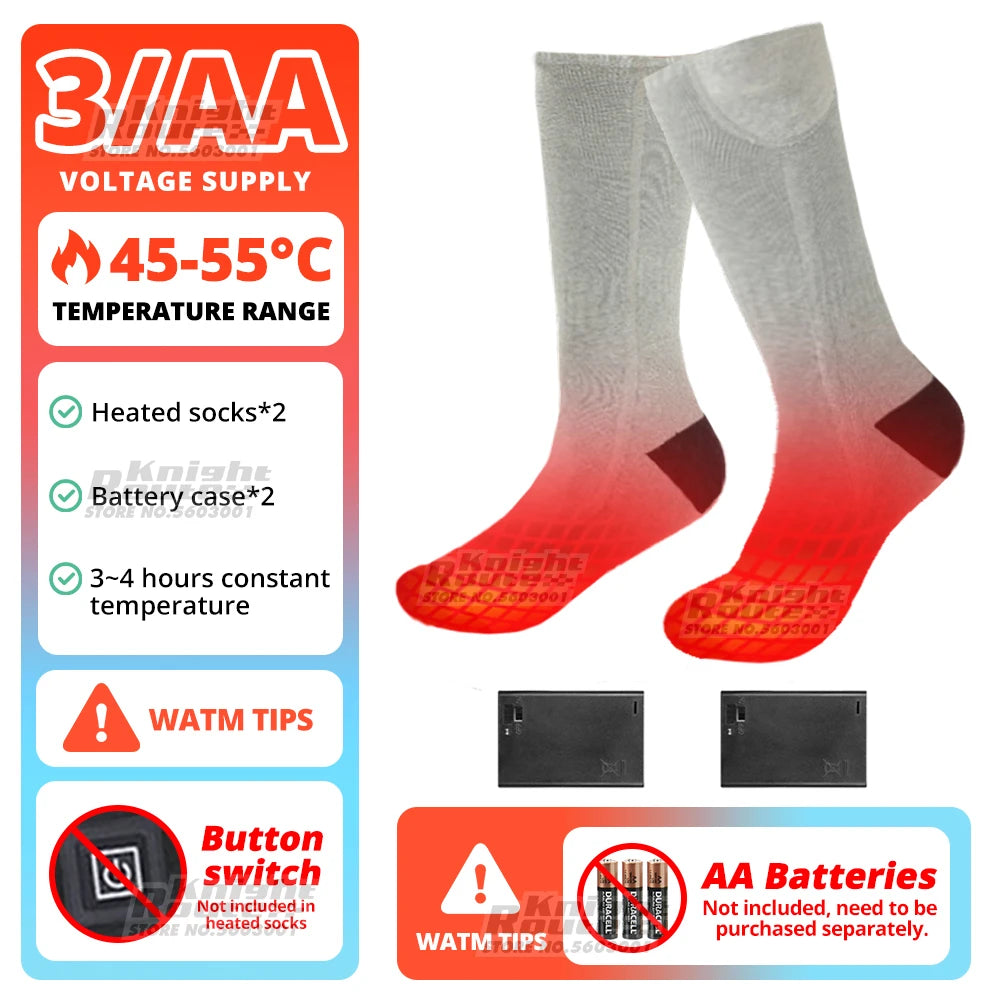 Heated Socks Man Winter Winter Motorcycle Heating Socks APP Control Thermal Socks Women Heating Foot Warm Hiking Sports Cycling