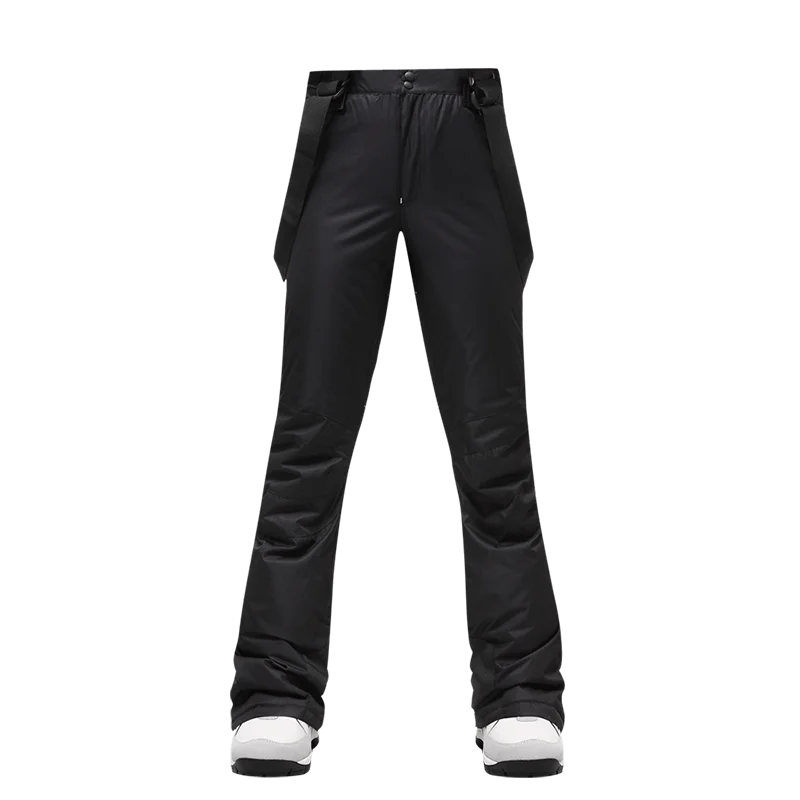 Nine Colors Ski Pants Women Thicken Windproof Waterproof Winter Snow Pants Outdoor Sports Snowboarding Warm Breathable Overalls