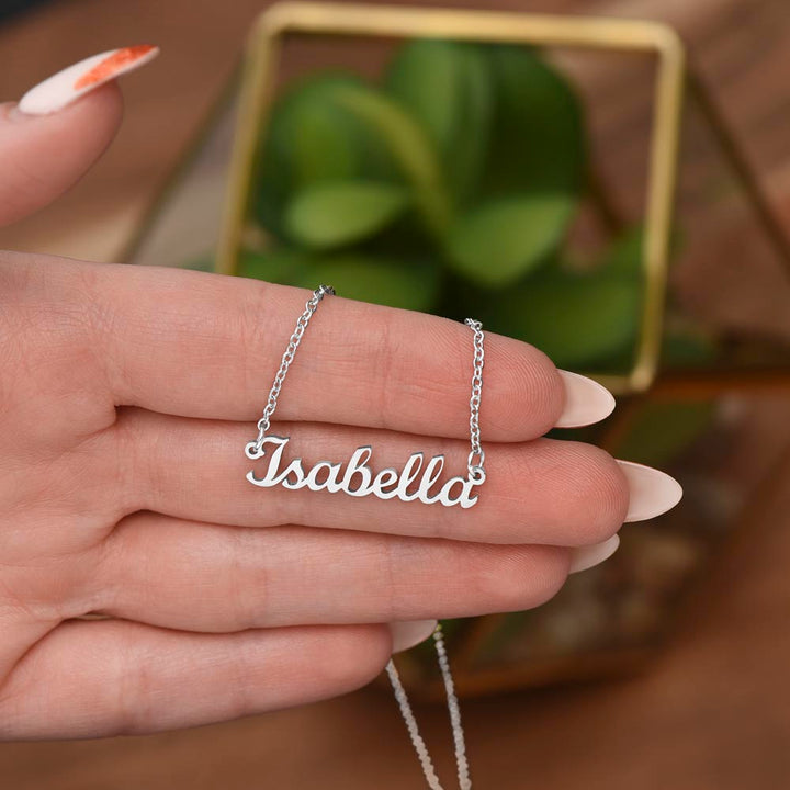 Showgirl Necklace 18K Yellow Gold Finish
