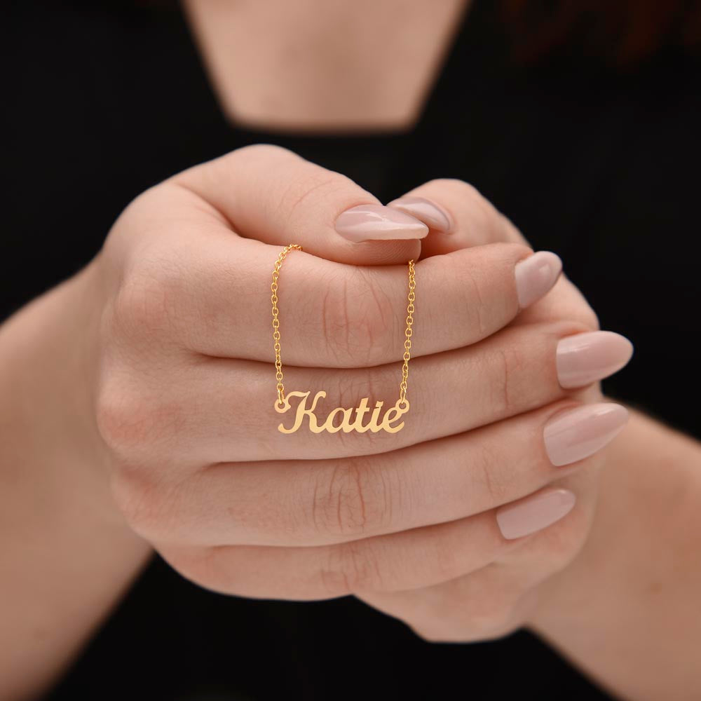 Showgirl Necklace 18K Yellow Gold Finish