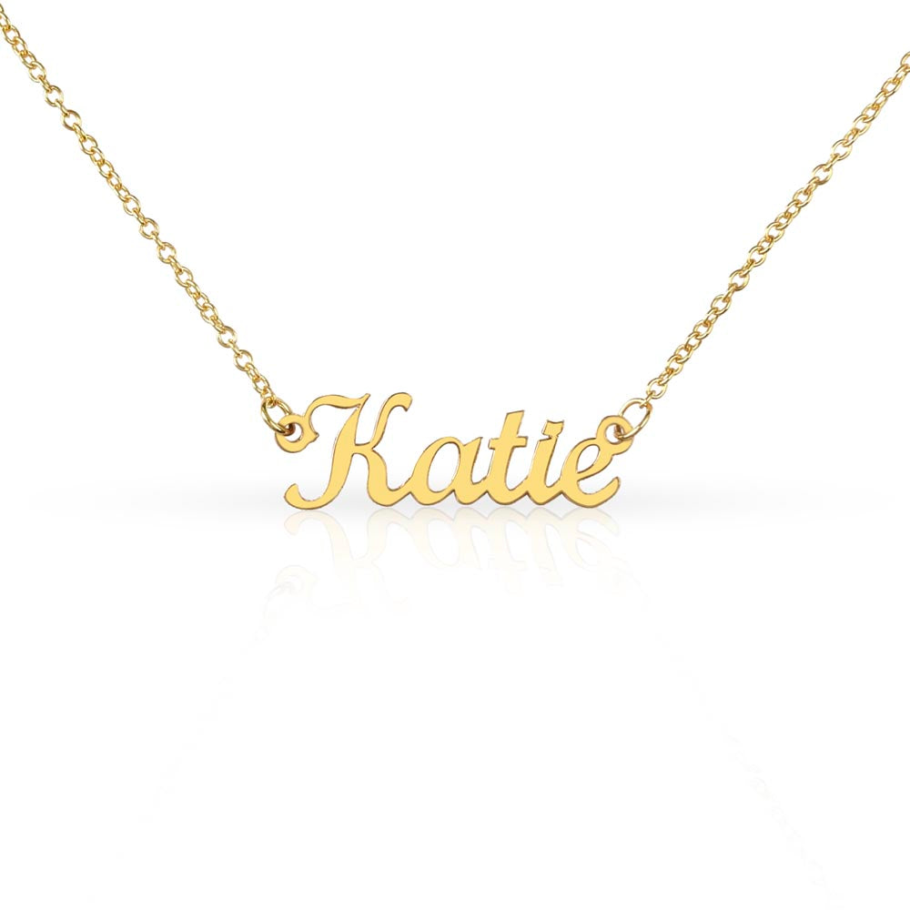 Showgirl Necklace 18K Yellow Gold Finish