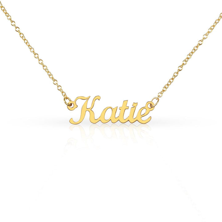 Showgirl Necklace 18K Yellow Gold Finish