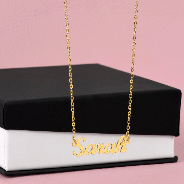 Showgirl Necklace 18K Yellow Gold Finish