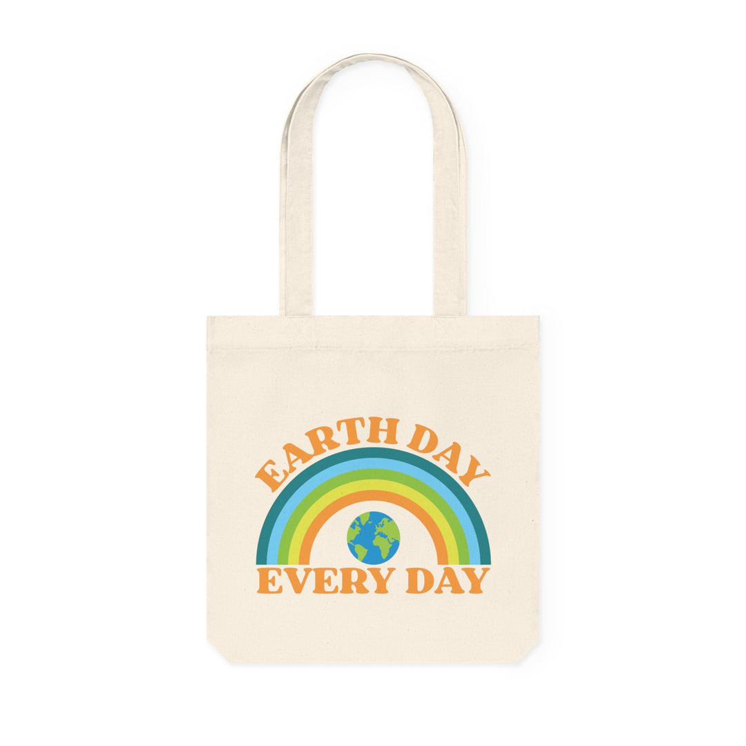 Rainbow Woven Eco Friendly Tote Bag for Earth Day and Sustainability