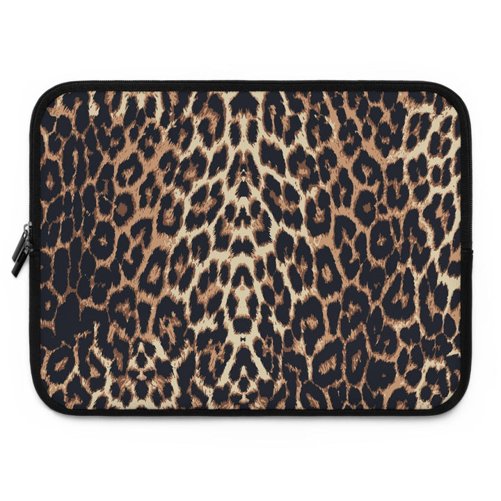 Leopard Laptop Cover - Stylish Leopard Print Laptop Sleeve, Fashionable Tech Accessory for Women