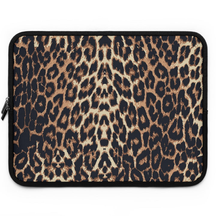 Leopard Laptop Cover - Stylish Leopard Print Laptop Sleeve, Fashionable Tech Accessory for Women