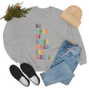 What Makes You Happy Unisex Crewneck Sweatshirt~18 Colors