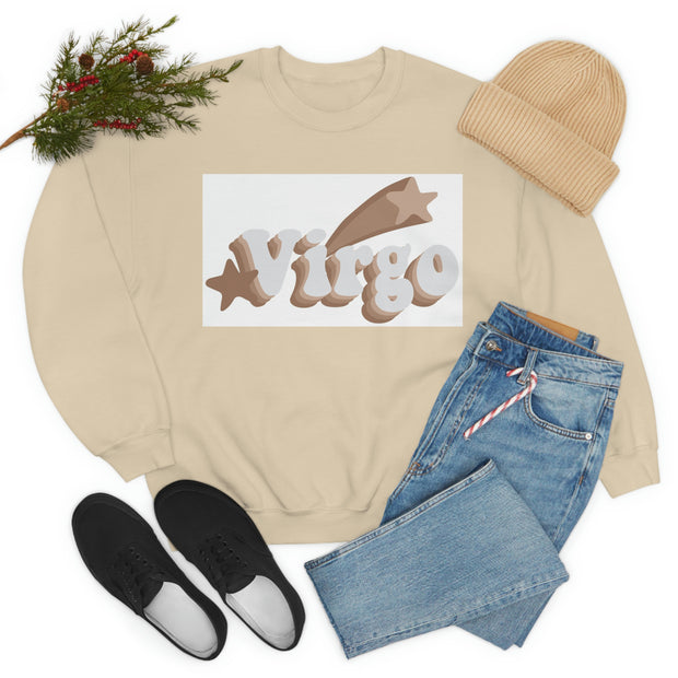 Virgo Astrological Sign Unisex Heavy Blend™ Crewneck Sweatshirt