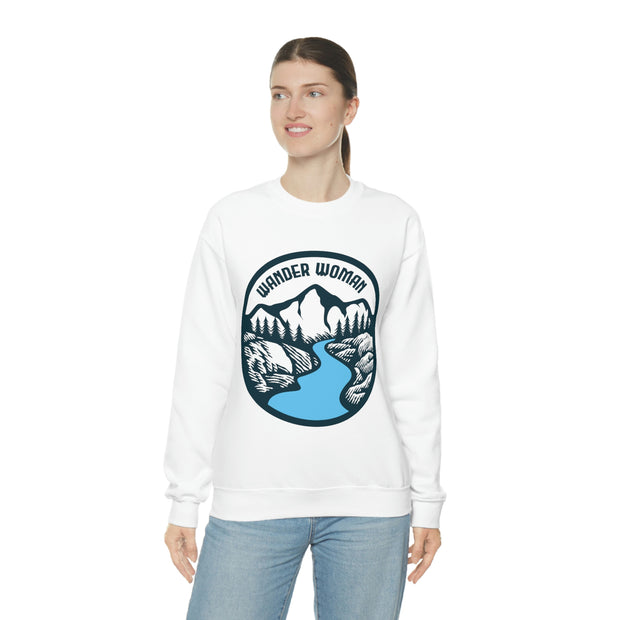 Wander Woman Unisex Heavy Blend™ Crewneck Sweatshirt