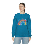 More Love Rainbow Unisex Heavy Blend™ Crewneck Sweatshirt