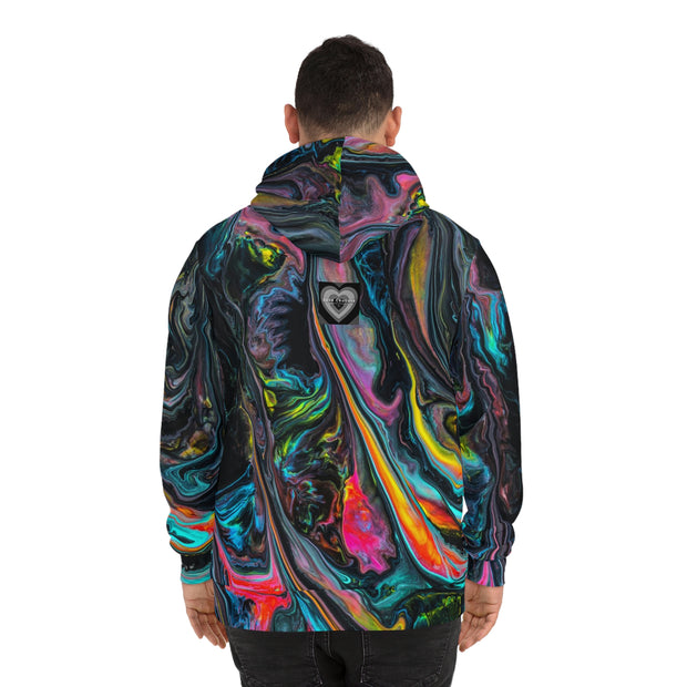Like Oil And Water AOP Fashion Hoodie
