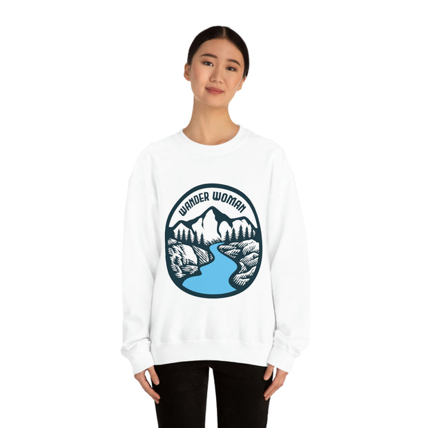 Wander Woman Unisex Heavy Blend™ Crewneck Sweatshirt