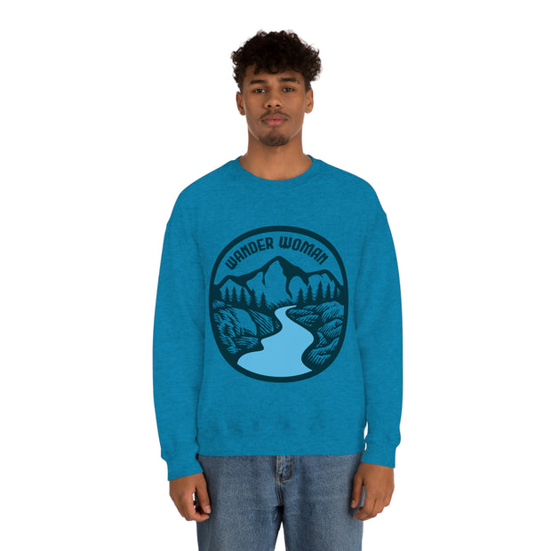 Wander Woman Unisex Heavy Blend™ Crewneck Sweatshirt