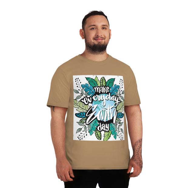 Make Every Day Earth Day Men's Organic Sparker T-shirt
