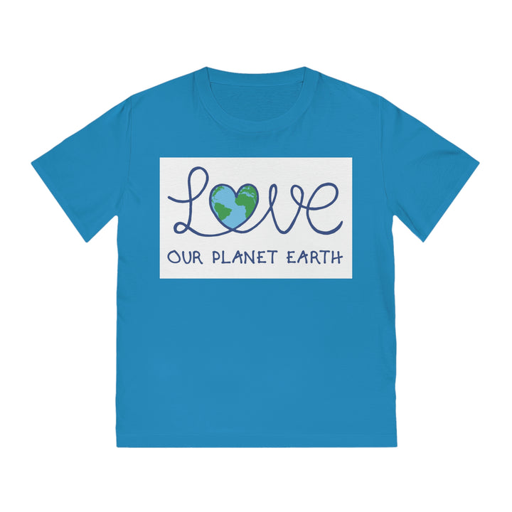 Love Our Planet Earth Unisex Rocker T-Shirt