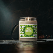 Go Green Save The Planet Scented Soy Candle, 9oz