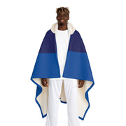 Hooded Sherpa Fleece Blanket