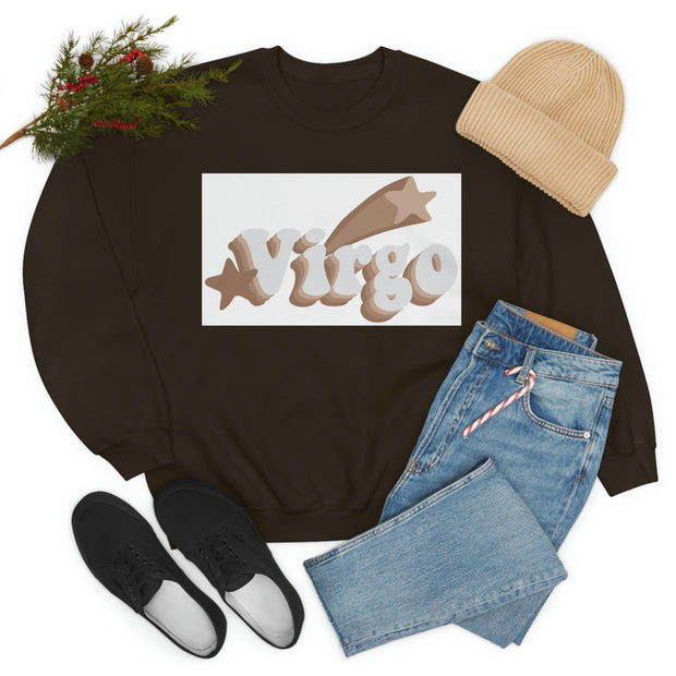 Virgo Astrological Sign Unisex Heavy Blend™ Crewneck Sweatshirt