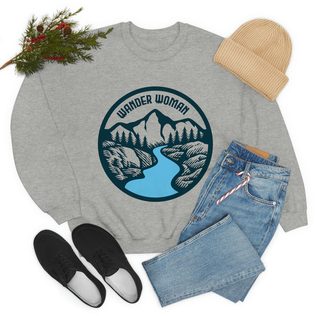 Wander Woman Unisex Heavy Blend™ Crewneck Sweatshirt