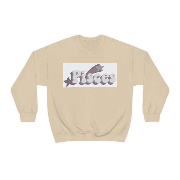 Pisces Astrological Sign Unisex Heavy Blend™ Crewneck Sweatshirt