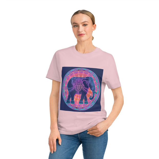 Bollywood Circle Elephant Unisex Rocker T-Shirt