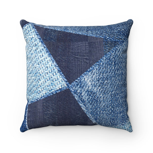 Faux Suede Square Pillow