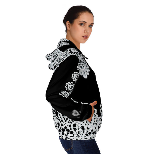Women’s Full-Zip Hoodie (AOP)