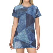 All Over Print T-Shirt Dress