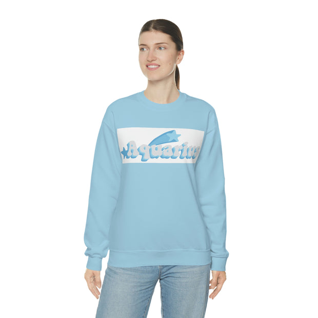 Aquarius Unisex Heavy Blend™ Crewneck Sweatshirt