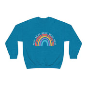 More Love Rainbow Unisex Heavy Blend™ Crewneck Sweatshirt
