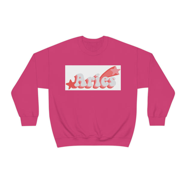 Aries Astrological Sign Unisex Heavy Blend™ Crewneck Sweatshirt