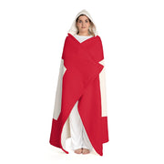 Hooded Sherpa Fleece Blanket