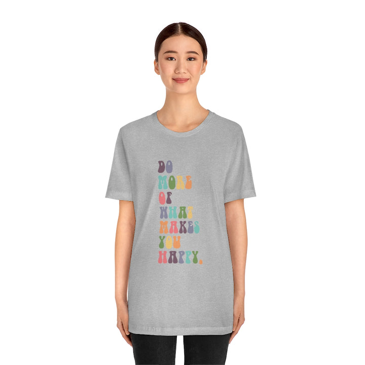 What Makes You Happy Jersey Tee