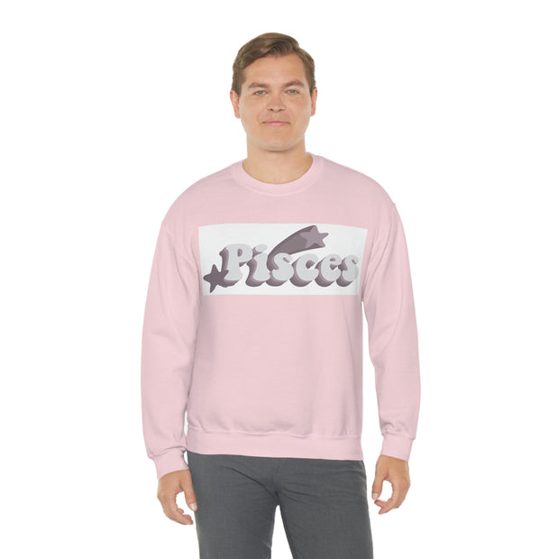 Pisces Astrological Sign Unisex Heavy Blend™ Crewneck Sweatshirt