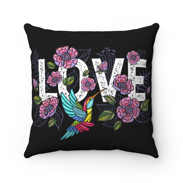 Spun Polyester Square Pillow