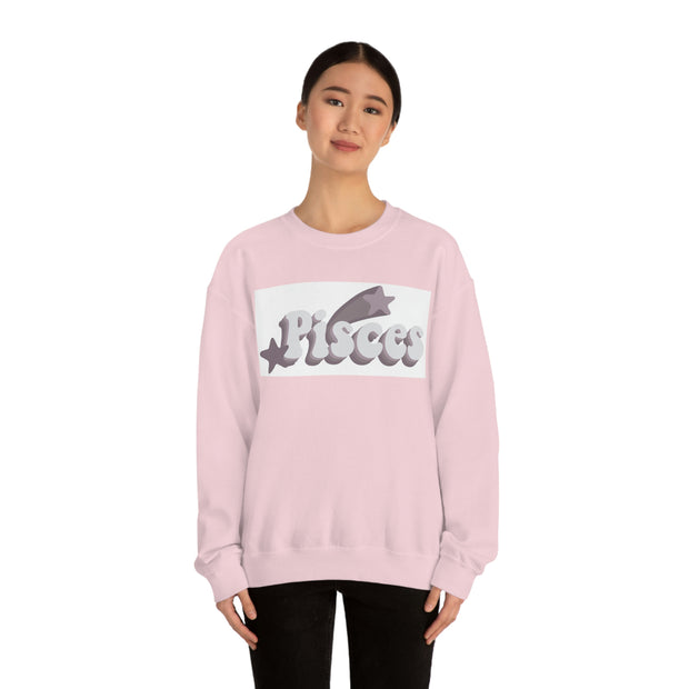 Pisces Astrological Sign Unisex Heavy Blend™ Crewneck Sweatshirt