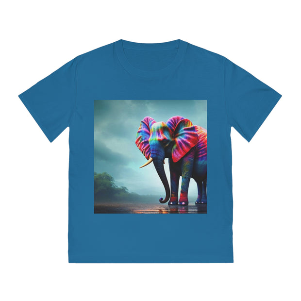 Festival Of Colors Elephant Unisex Rocker T-Shirt