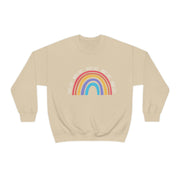 More Love Rainbow Unisex Heavy Blend™ Crewneck Sweatshirt